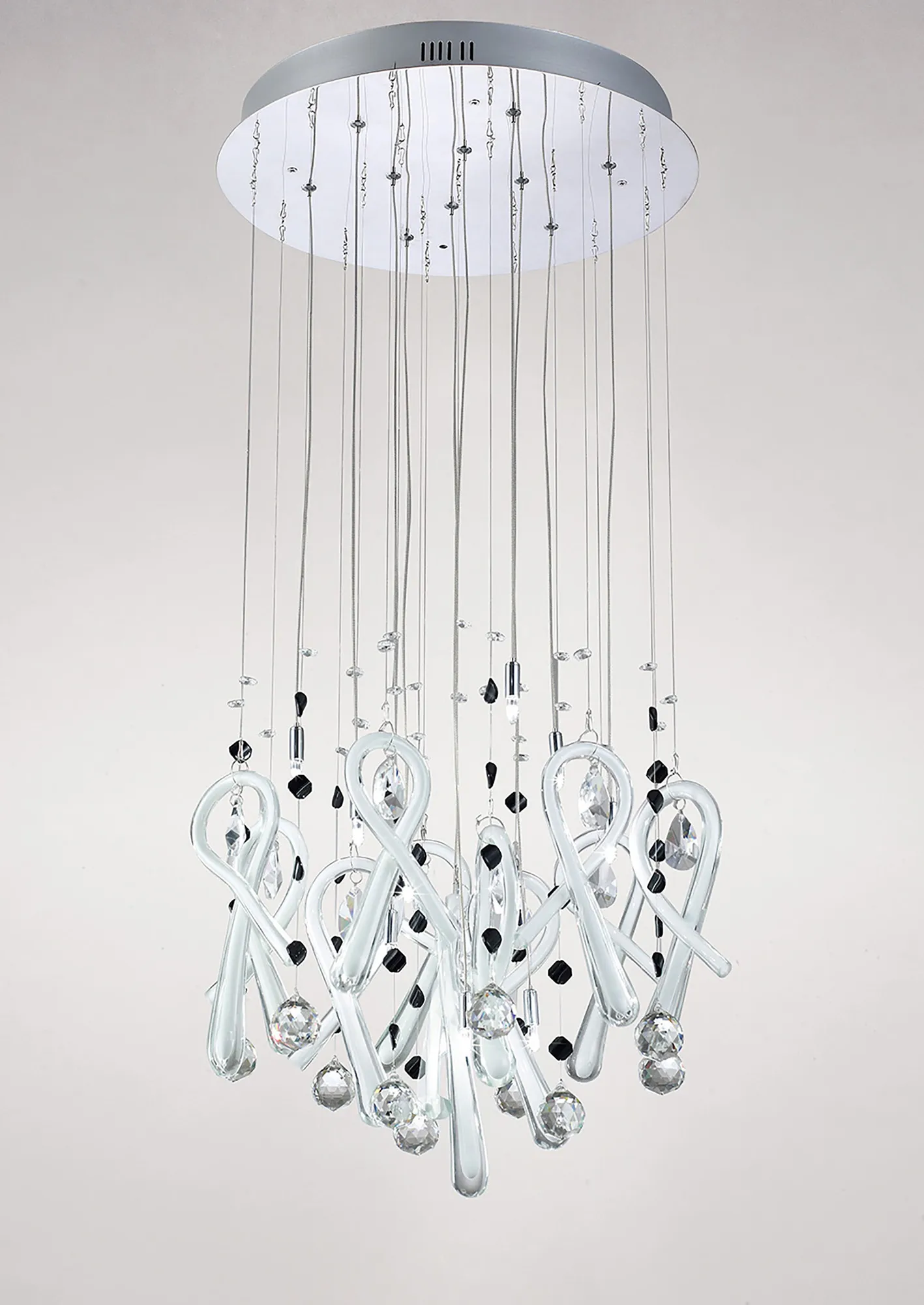IL50402  Class Crystal Pendant 10 Light